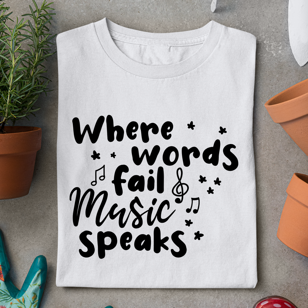 Where words fail music speaks